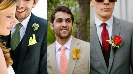 Color para los novios.