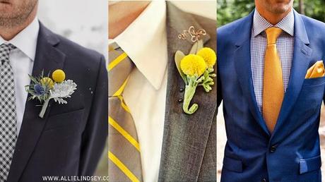 Color para los novios.