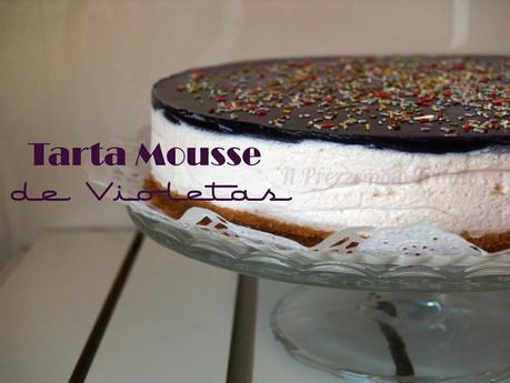 Tarta Mousse de Violetas