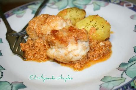 PIXÍN (RAPE) CON SALSA DE PATÉ DE ORICIOS