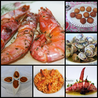 UNA CENA DE NOCHEBUENA CON MARISCOS