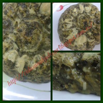 Tortilla de espinacas con quesito light