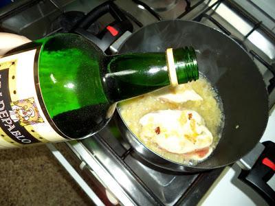 Pechugas de Pollo Rellenas a la Naranja