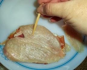 Pechugas de Pollo Rellenas a la Naranja