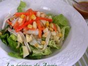 Ensalada aliño oriental
