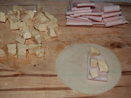 Receta fácil fácil y sana: Empanadillas de pavo y queso