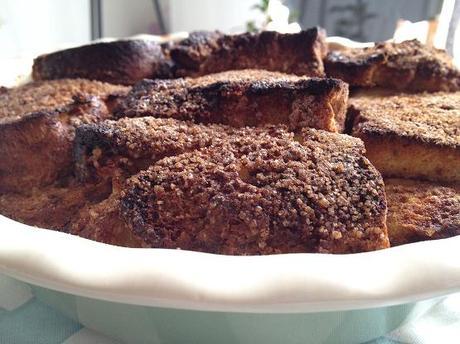 Bread pudding (pudin o budin de pan) recetas postres ingleses y americanos recetas postres con pan recetas postres aprovechamiento recetas fáciles y rápidas de postres receta casera Bread pudding (pudin o budin de pan) postres delikatissen postres con horno fáciles fotos de postres