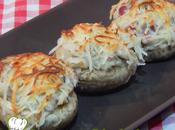 Receta simple champiñones rellenos