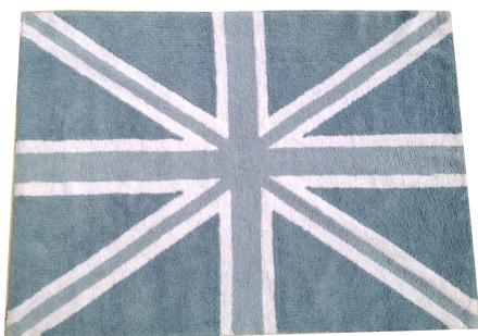 Lorena Canals alfombra Washable Flag England baby azul_blue 140x200cm