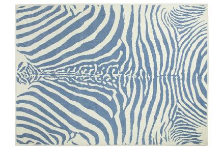 Lorena Canals alfombra-zebra-azul 140x200cm