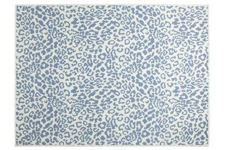 Lorena Canals alfombra-leopardo-azul 140x200cm
