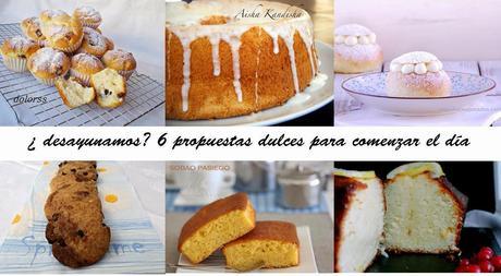 Recetas para desayunar magdalenas cakes sobao galletas chiffon cake