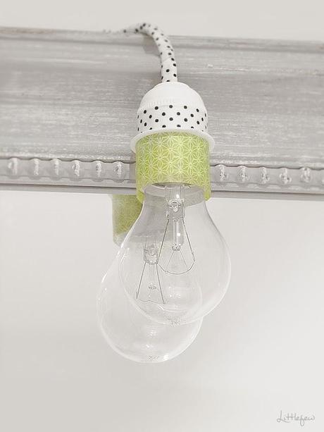 Decoración para bolsillos minimalistas: Bombillas y cables diy 