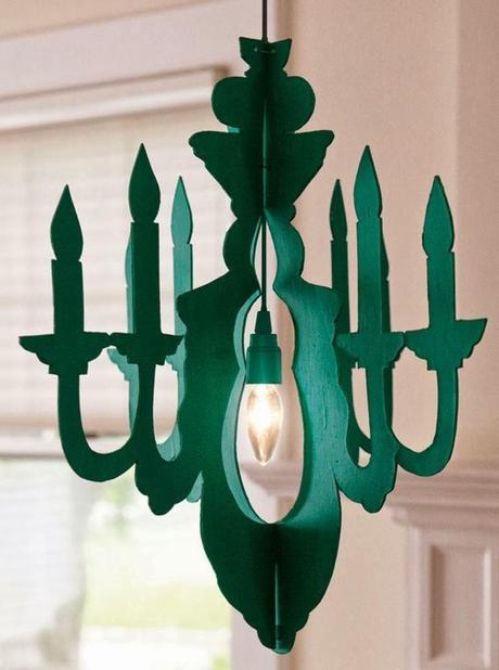 Curioseando por la red - Lámpara de cartón Curioseando por la red - Lámpara de cartón