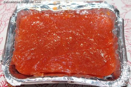 Dulce de membrillo casero