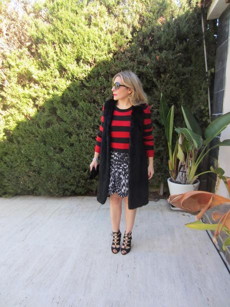 LOOK295-16.1.20147:30MIX: ANIMAL PRINT & STRIPES.¡¡Ho...