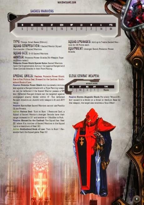 Reglas de las facciones de Warzone Resurrection en pfd