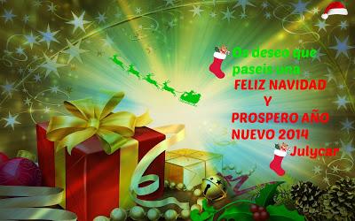 Feliz Navidad y Prospero Año Nuevo 2014