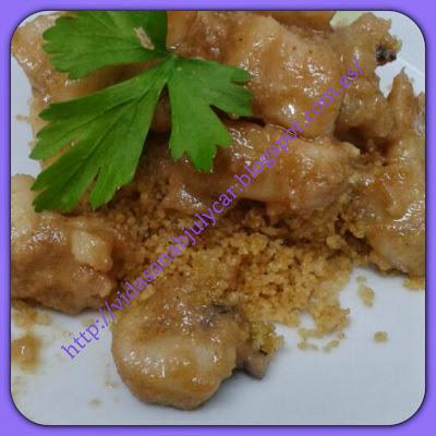 Sepia en salsa al pimentón con cus-cús integral