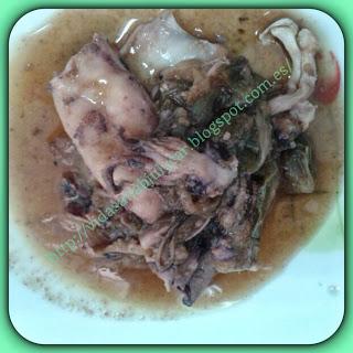 Calamares encebollados en GM E