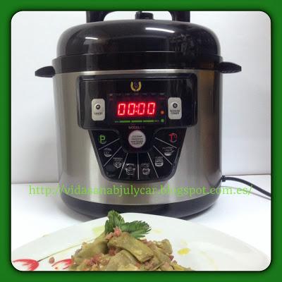 Alcachofas ibéricas en GM E