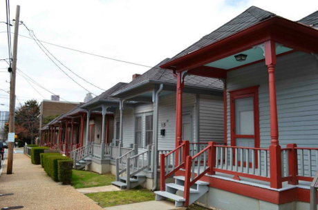 Las casas típicas del sur. Un pedacito del Sitio Histórico Martin Luther King