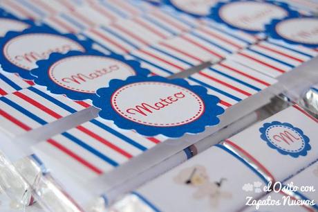 babyshower broche madera osito chocolatinas regalos detalles