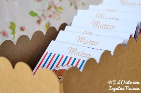 babyshower broche madera osito chocolatinas regalos detalles