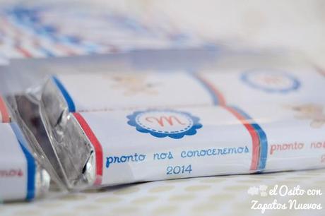 babyshower broche madera osito chocolatinas regalos detalles