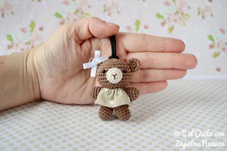 collar osito amigurumi
