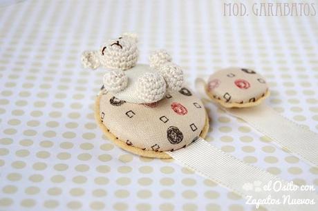 chupetero amigurumi osito