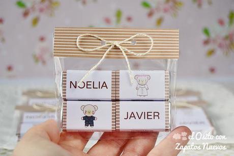 chocolatinas boda regalo