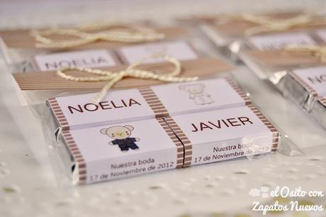 chocolatinas boda regalo