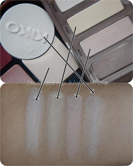 RESEÑA || Nuevas sombras INGLOT + Comparativa con Naked Basics y Kiko.