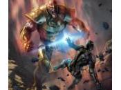 Diseños conceptuales Thanos para juego Marvel: Heroes