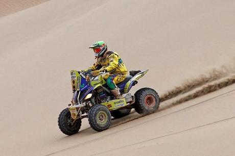 IGNACIO CASALE QUEDÓ A UN PELDAÑO DE LA GLORIA EN QUADS AL GANAR UNA NUEVA ETAPA DEL DAKAR