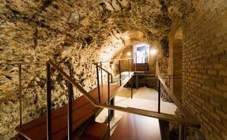 Los Restos romanos de la calle Nuncio Viejo : Sotanos de la Delegación de Hacienda