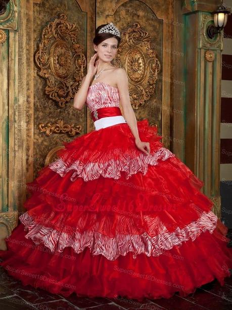Fotos de vestidos de 15 años color rojo - Paperblog