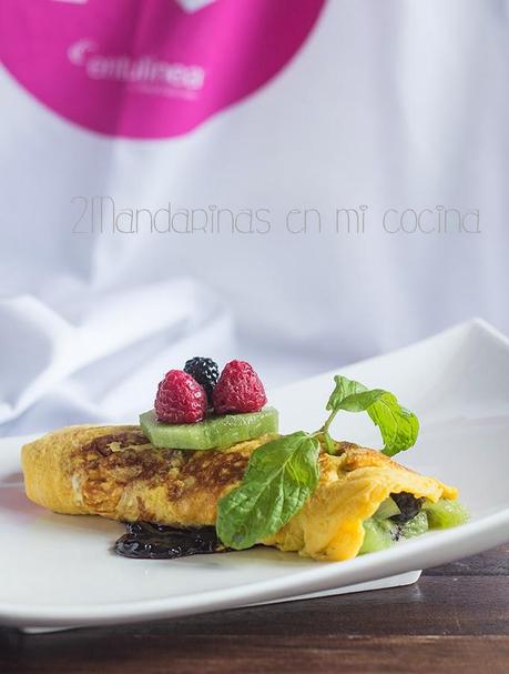 Crêpes dulces con frutas y mermelada light. #bienvenidayo