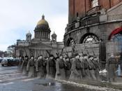 Fotomontajes Leningrado: mismos lugares durante guerra ahora