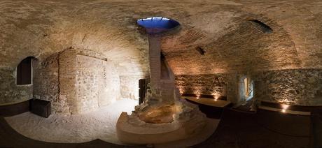 Los Sótanos abovedados y el Pozo de El Salvador