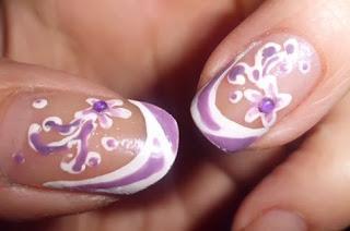 Manicura francesa bicolor manicuras