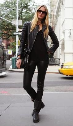 STREET STYLE INSPIRATION; TOTAL BLACK.-