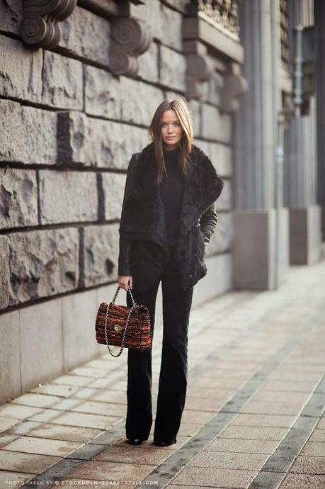 STREET STYLE INSPIRATION; TOTAL BLACK.-