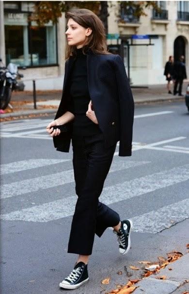 STREET STYLE INSPIRATION; TOTAL BLACK.-