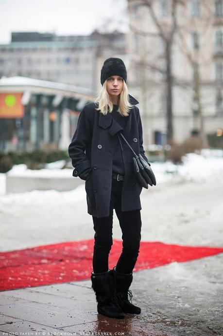 STREET STYLE INSPIRATION; TOTAL BLACK.-