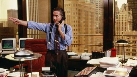 Michael Douglas como Gordon Gekko en Wall Street