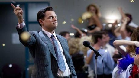 Leonardo DiCaprio en El lobo de Wall Street