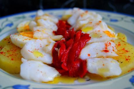Ensalada Templada de Bacalao a la Gallega Ensalada Templada de Bacalao a la Gallega