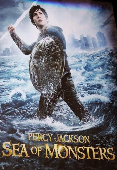 LIBRO DE CINE, PERCY JACKSON Y EL MAR DE LOS MONSTRUOS